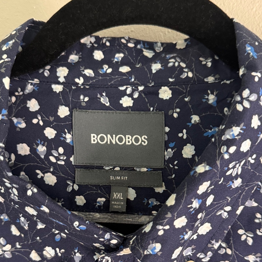 Bonobos Riviera Short Sleeve Shirt Slim Fit - Picture 2 of 6